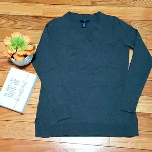 GAP Gray Long Sleeve Sweater